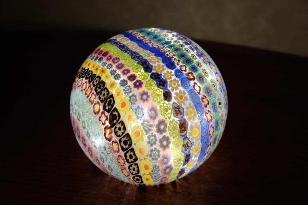 ミルフィオリ 吹きガラス 花瓶 検/辻和美 澤田和香奈 黒川登紀子/田子美紀