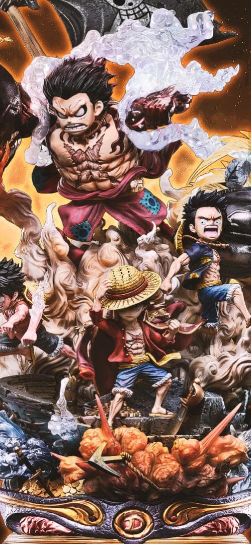 ワンピース モンキー・D・ルフィ ワーコレサイズ フィギュア ガレージ