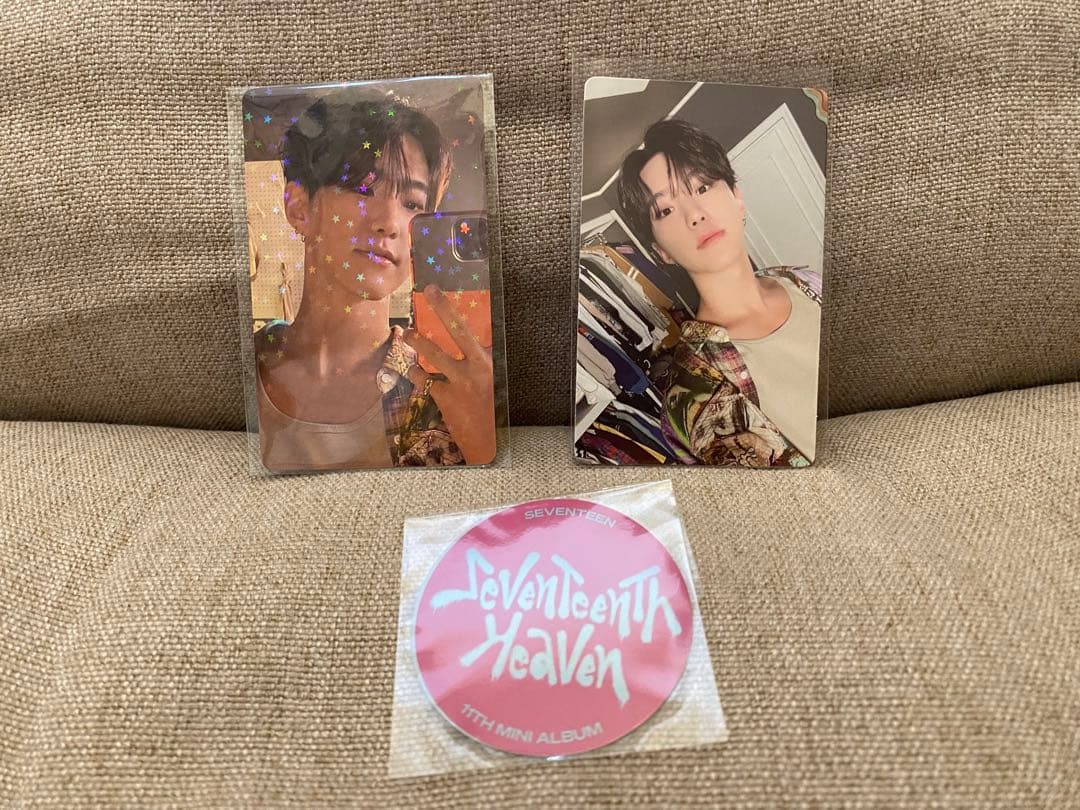新品・未使用】Seventeenth ホシ トレカ2枚とステッカー - メルカリ