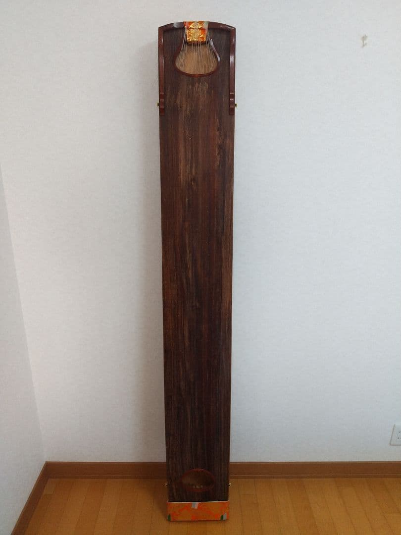 金蒔絵入り】高級 和琴 お琴 13弦琴 お筝 和楽器 弦楽器 付属品多数