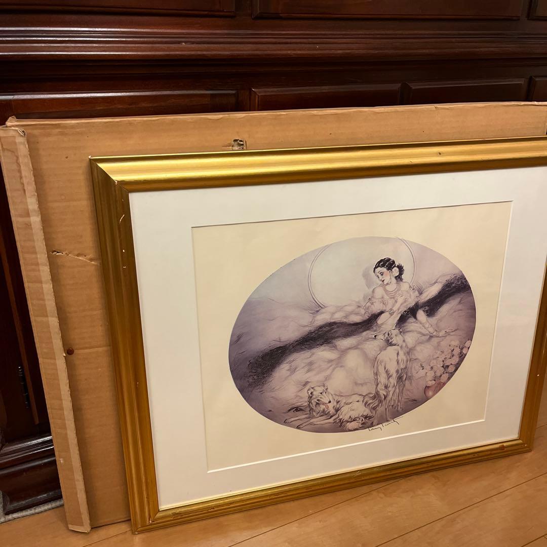 【玲音】アンティーク調壁掛け画《ルイ・イカール》