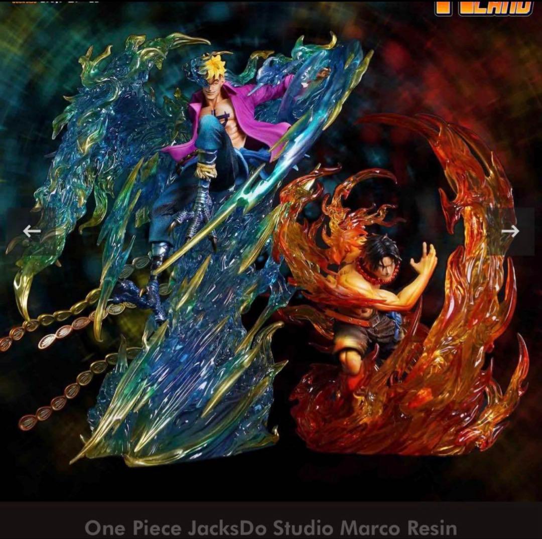 ワンピースフィギュア炎拳のエース ガレージキット jacksdo スタジオ