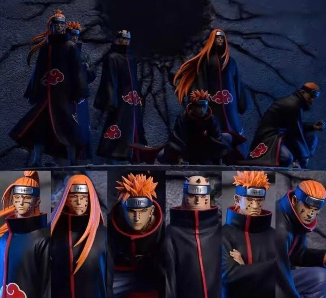 激レア」NARUTO ナルト ペイン六道 フィギュア 6体セット - メルカリ