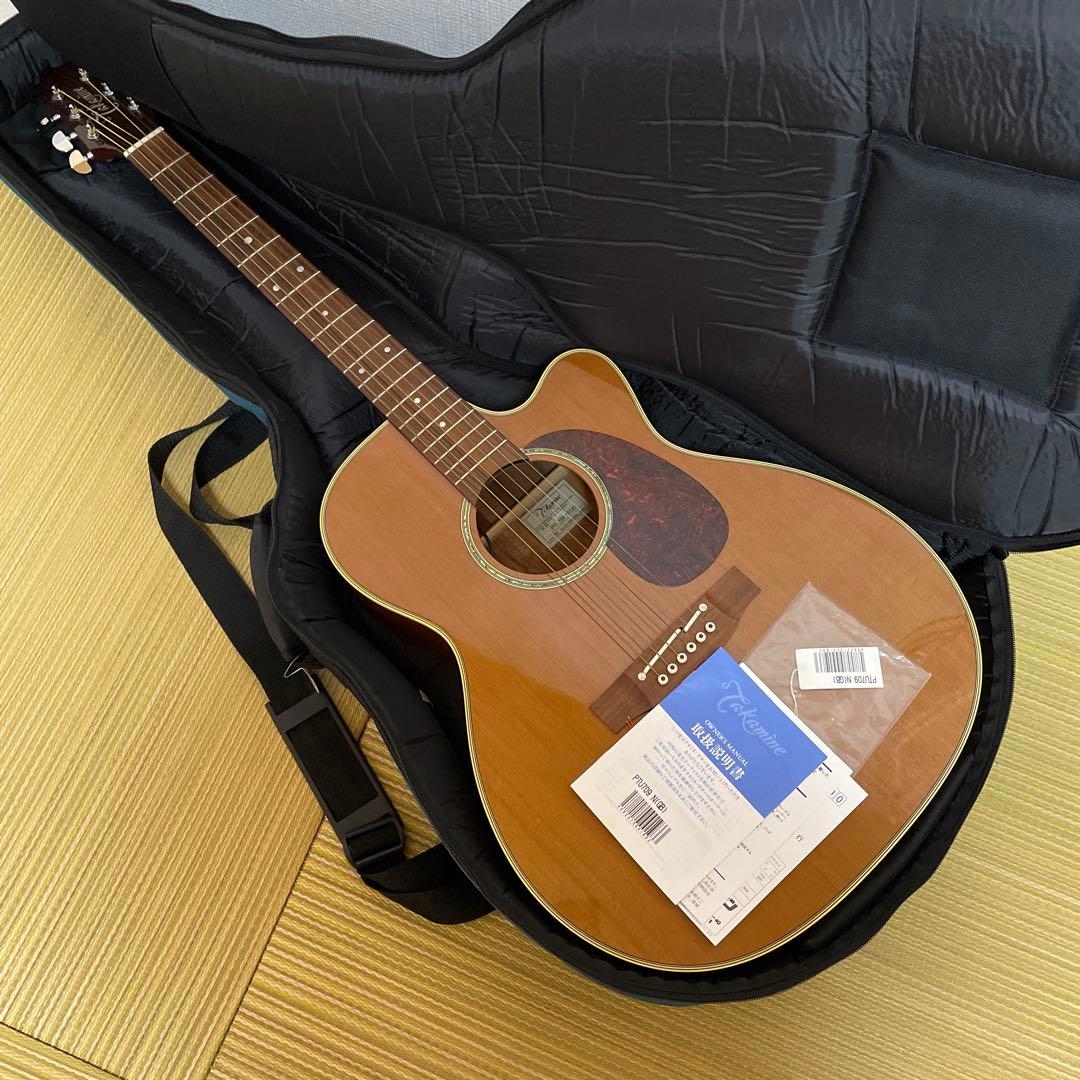 タカミネ PTU709N アコースティックギター ハワイアンコア材 美品 日本