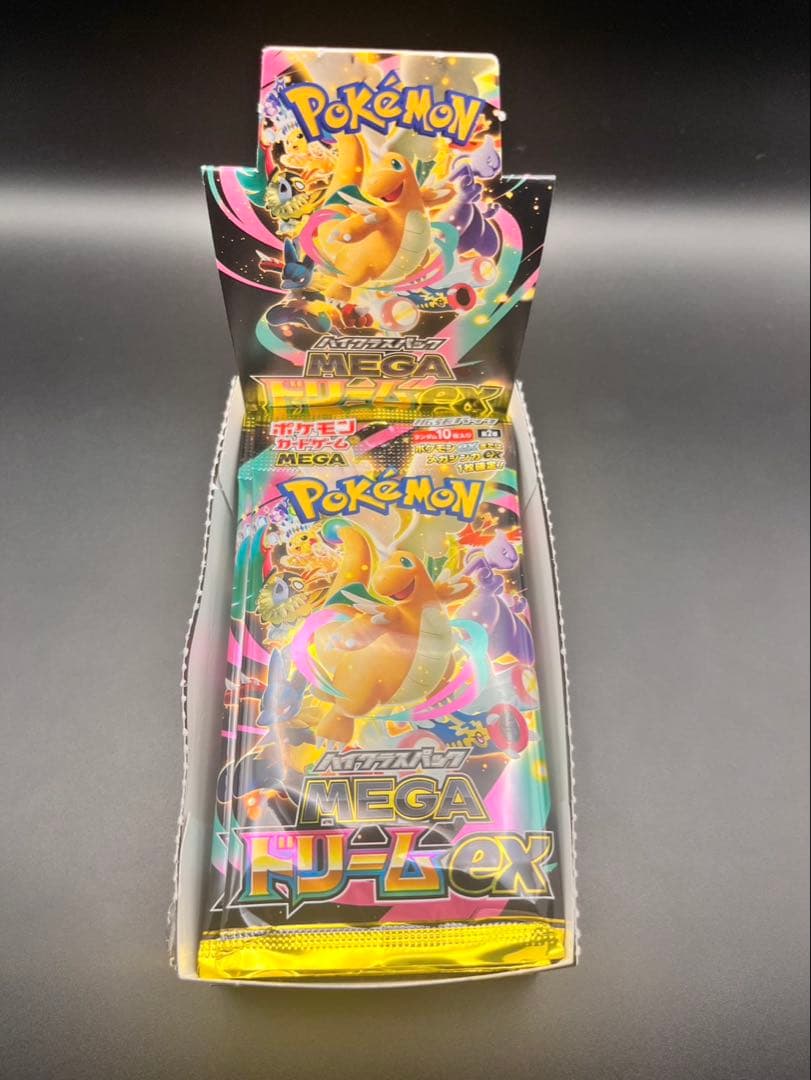 封入率一致】MEGAドリームex1BOX（10パック） - メルカリ