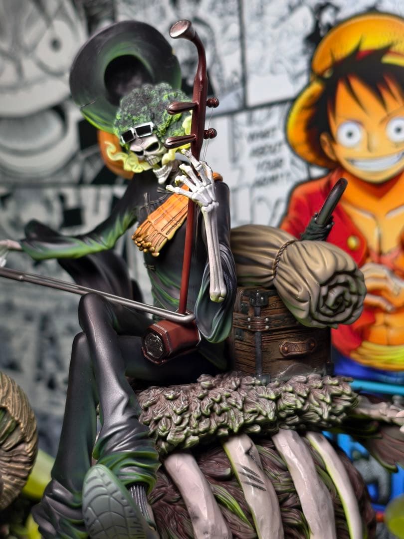 ワンピース ブルック 模界霧都 スタチュー フィギュア 即日発送 実物