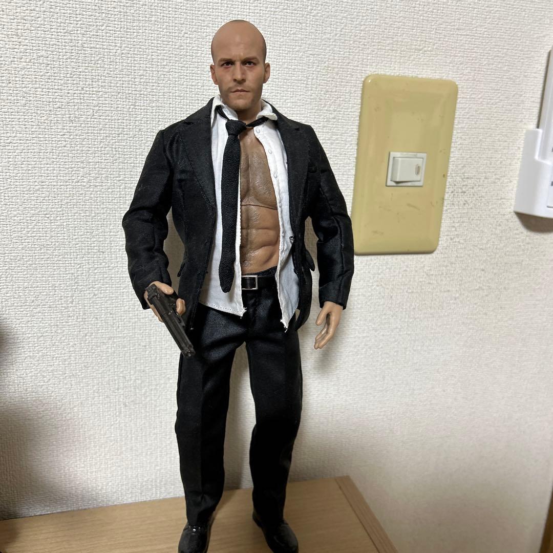 1/6 カスタム ジェイソンステイサム アクションフィギュア 銃持ち