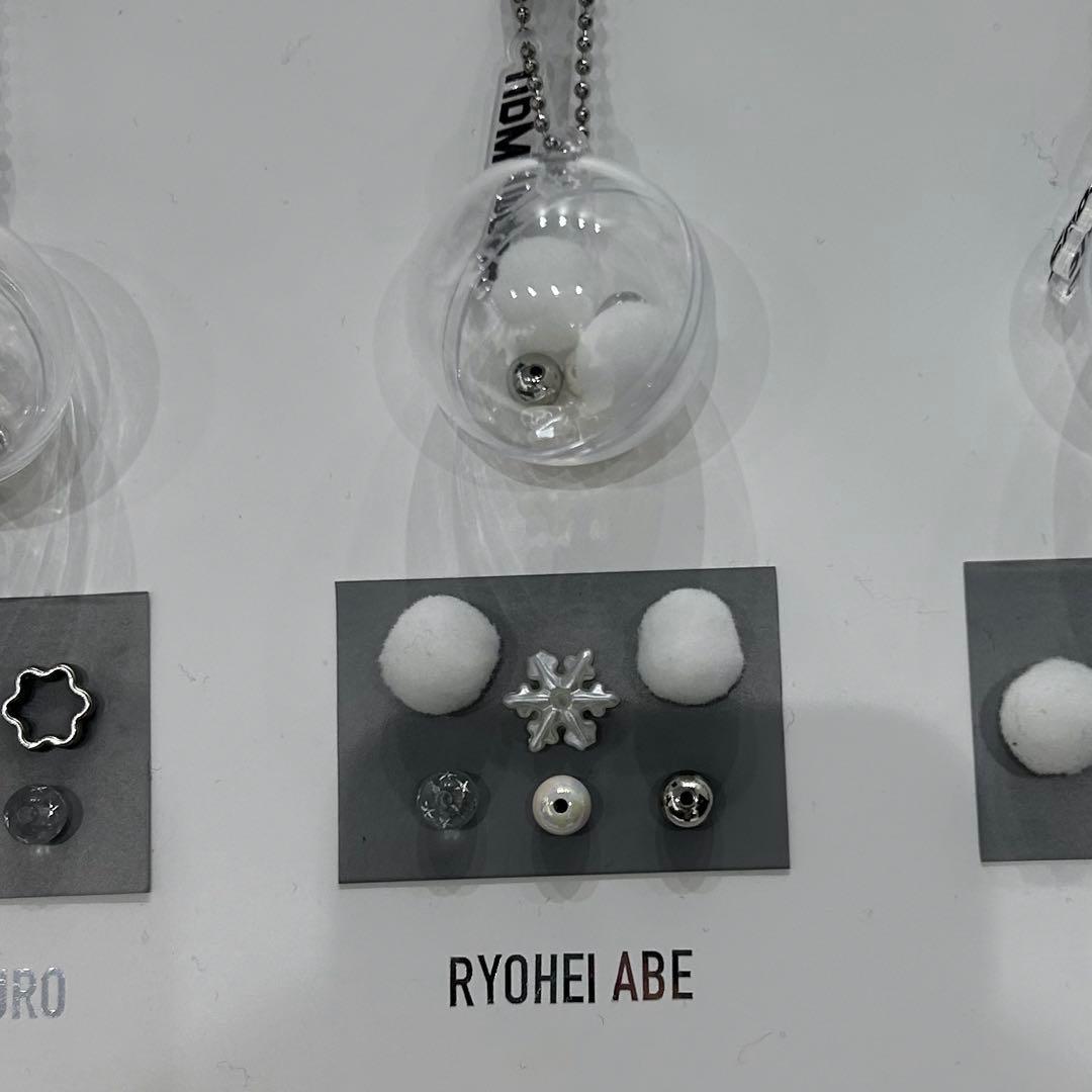 阿部亮平 オリジナルキーリング スノードーム SnowMan 1st POPUP