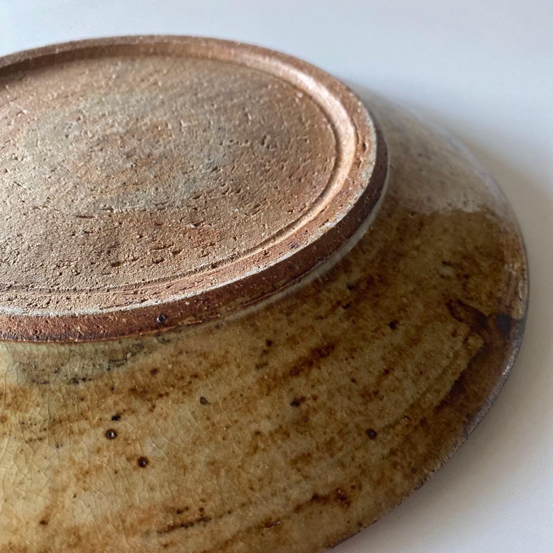 希少 武内晴二郎 鉄砂丸紋抜絵大皿 民藝 - メルカリ