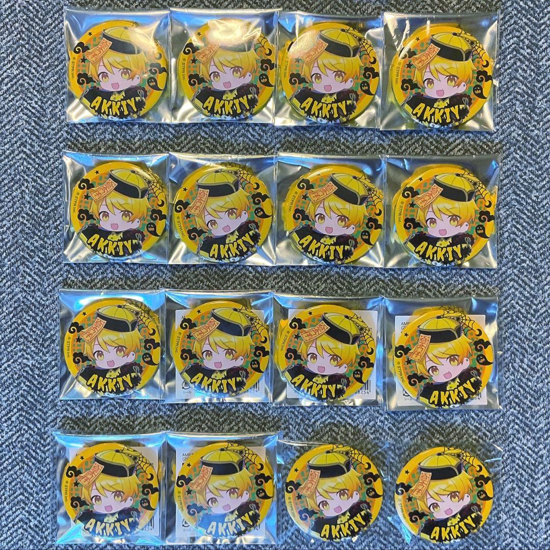 AMPTAKxCOLORS あっきぃ 缶バッジ HW ハロウィン デフォ アンプ - メルカリ