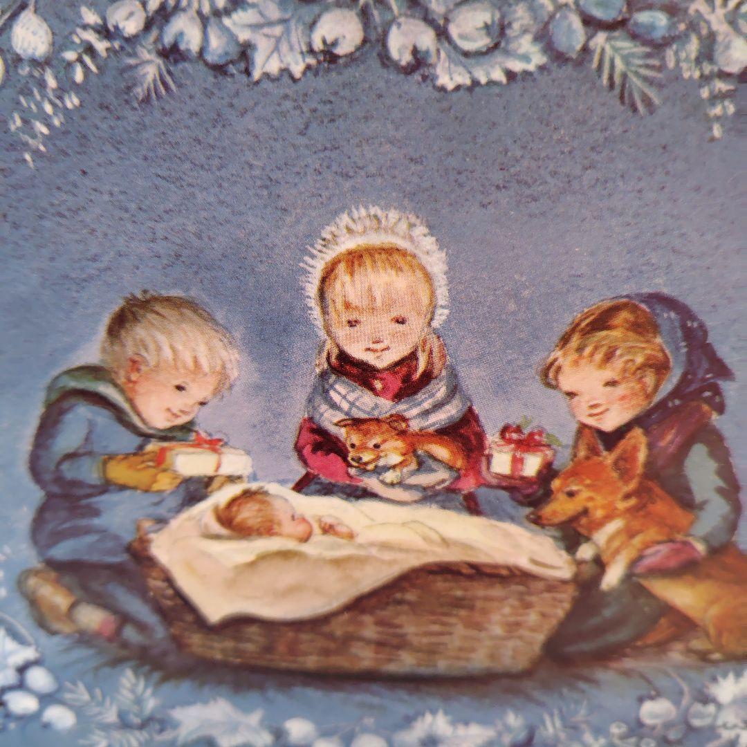 ターシャ・テューダーのヴィンテージクリスマスカード 1968年発行