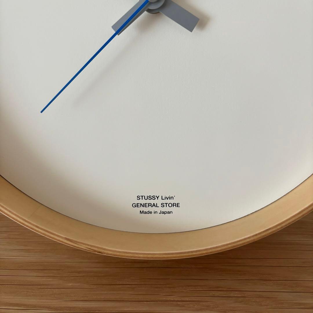 希少 極美品 STUSSY Livin' General Store 時計 - メルカリ