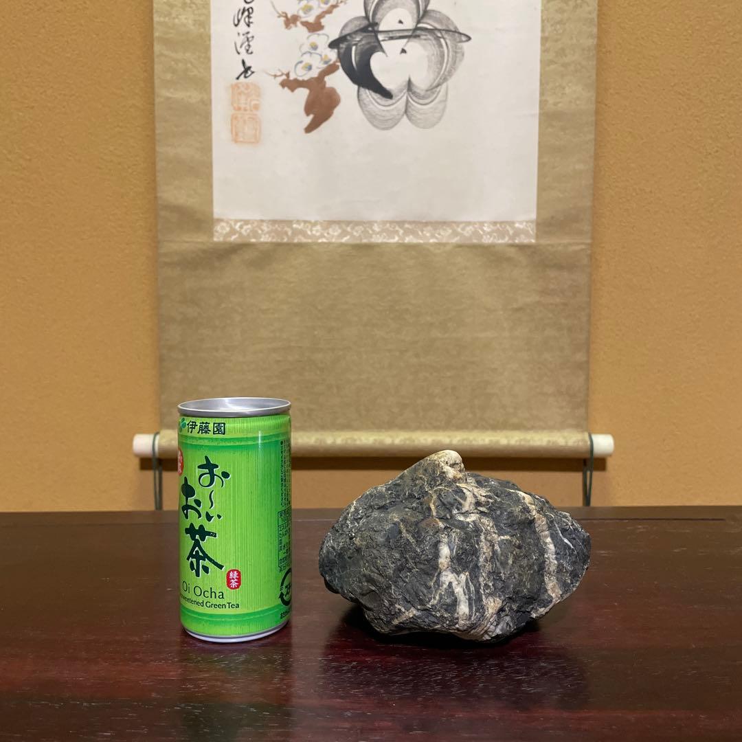 水石 観賞石 滝石 紋様石 和風インテリア 盆栽 苔玉 自然石