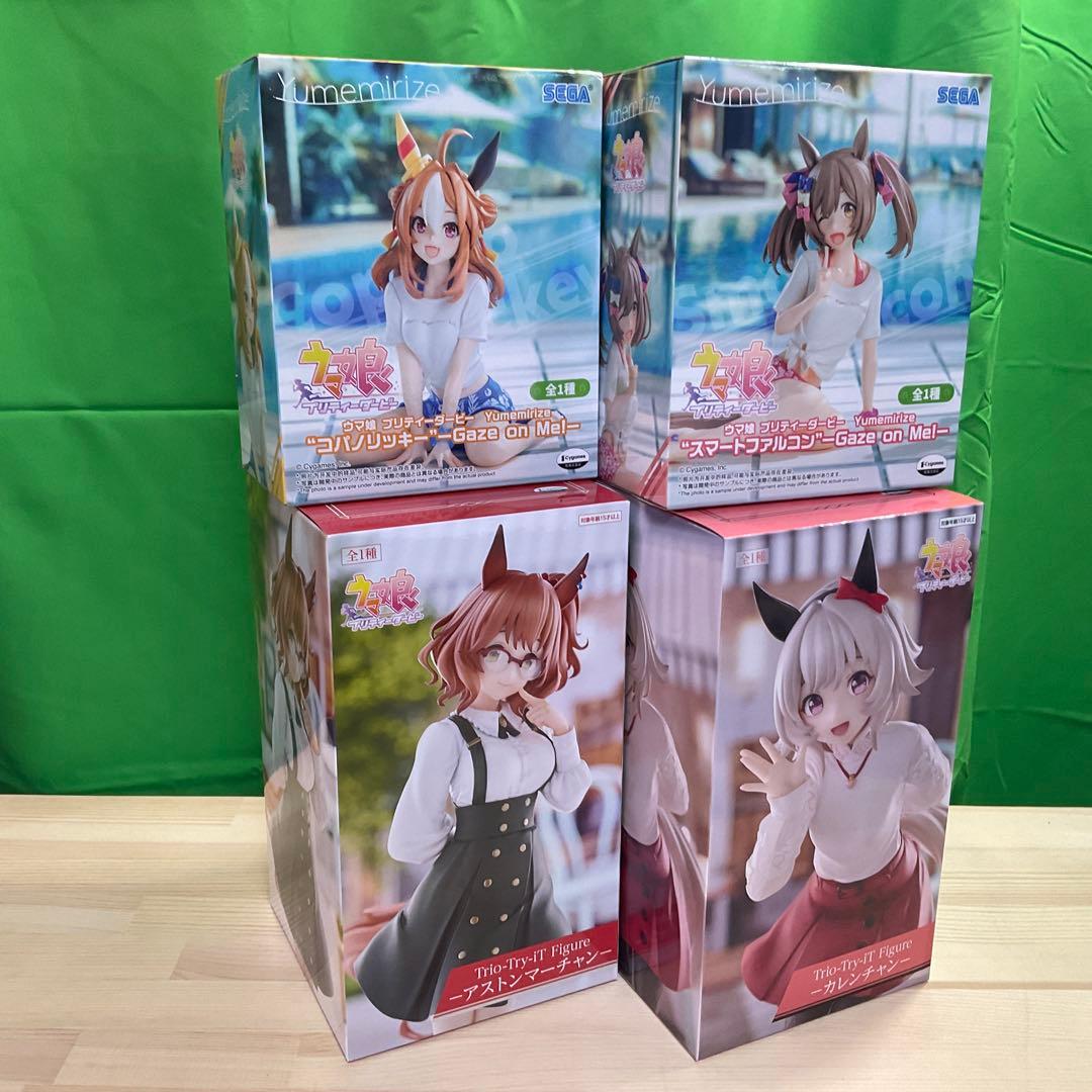 ウマ娘】 Yumemirize Trio-Try-iT Figure4体セット - メルカリ