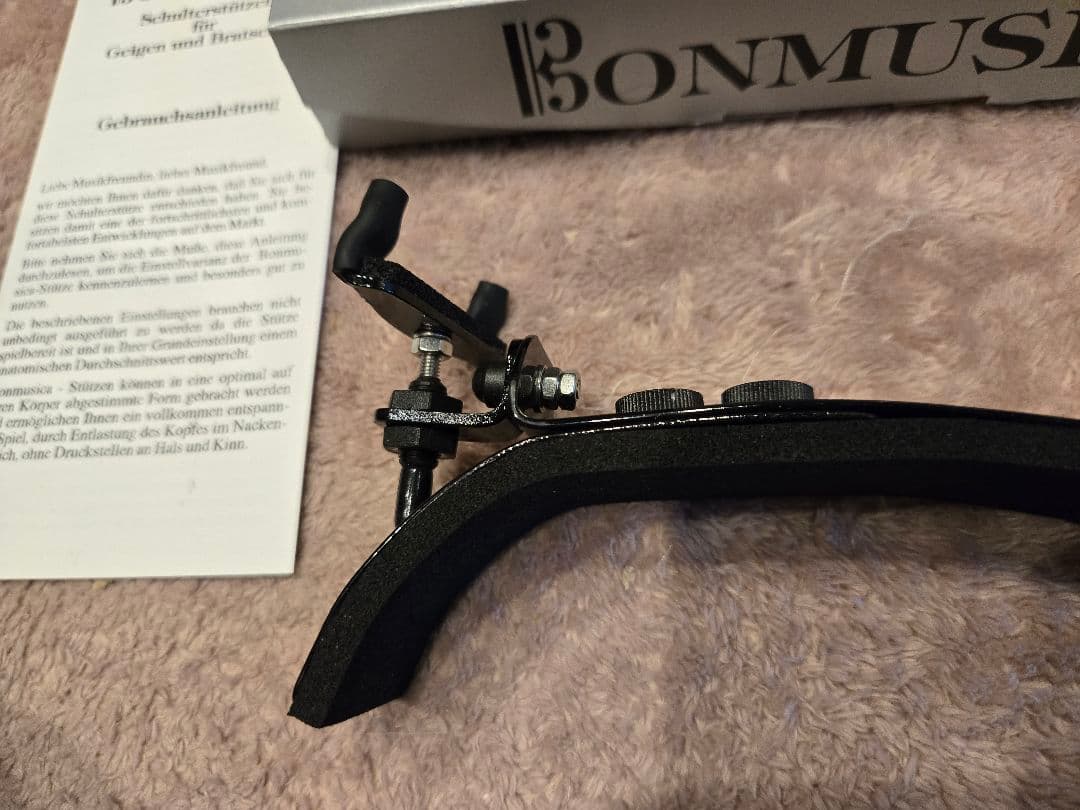 ボンムジカ バイオリン 肩当て 4/4 使用回数少なめ 美品 - メルカリ