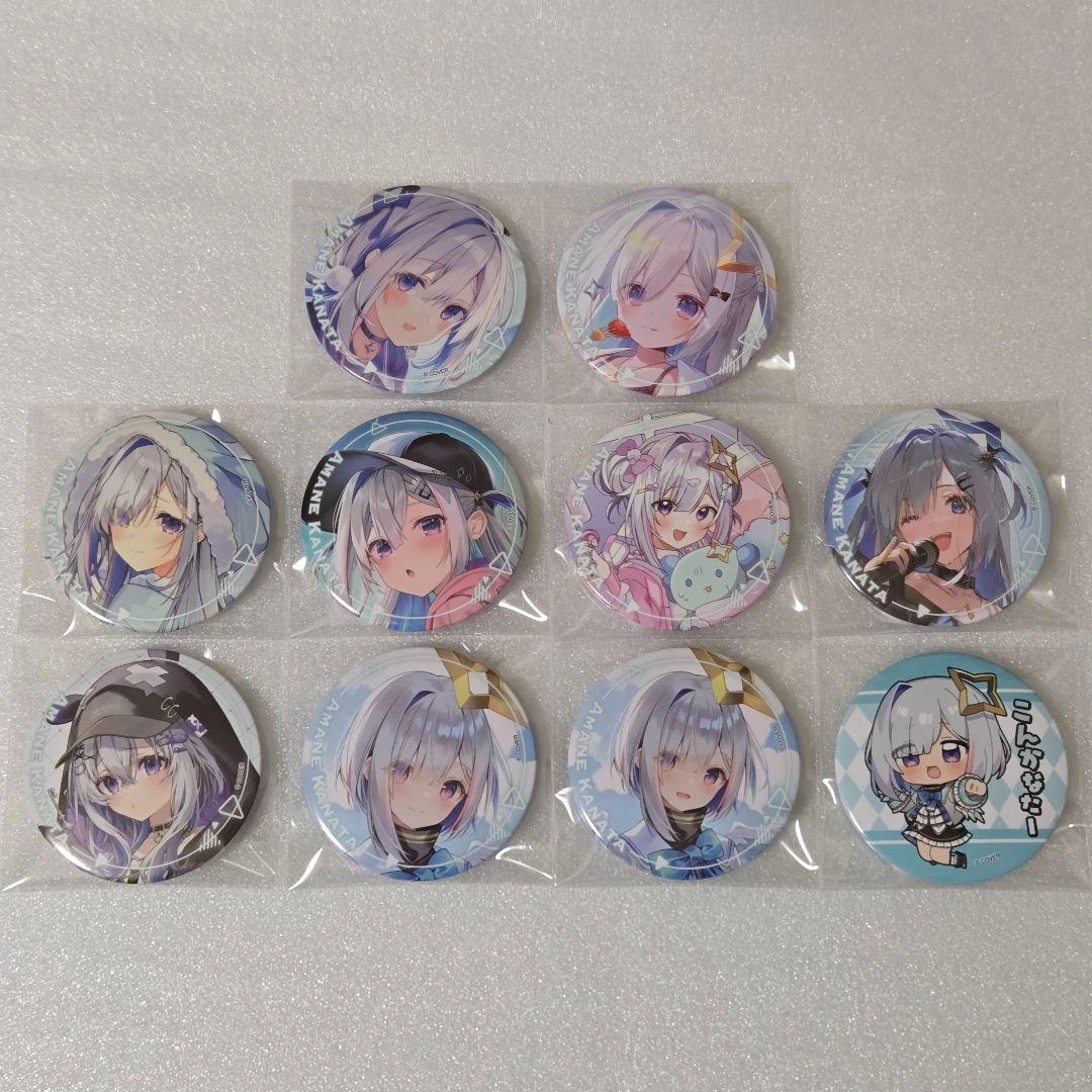 天音かなた ArtSelection オンリー缶バッジ 全10種 コンプリート