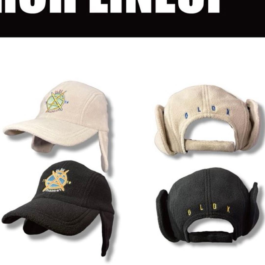 ミュージシャン SHADOWS x OLDX Dog Ear Fleece Cap 今年の新作は1.10の札幌でのSHADOWSのショーで販売するSHADOWS x OLDX