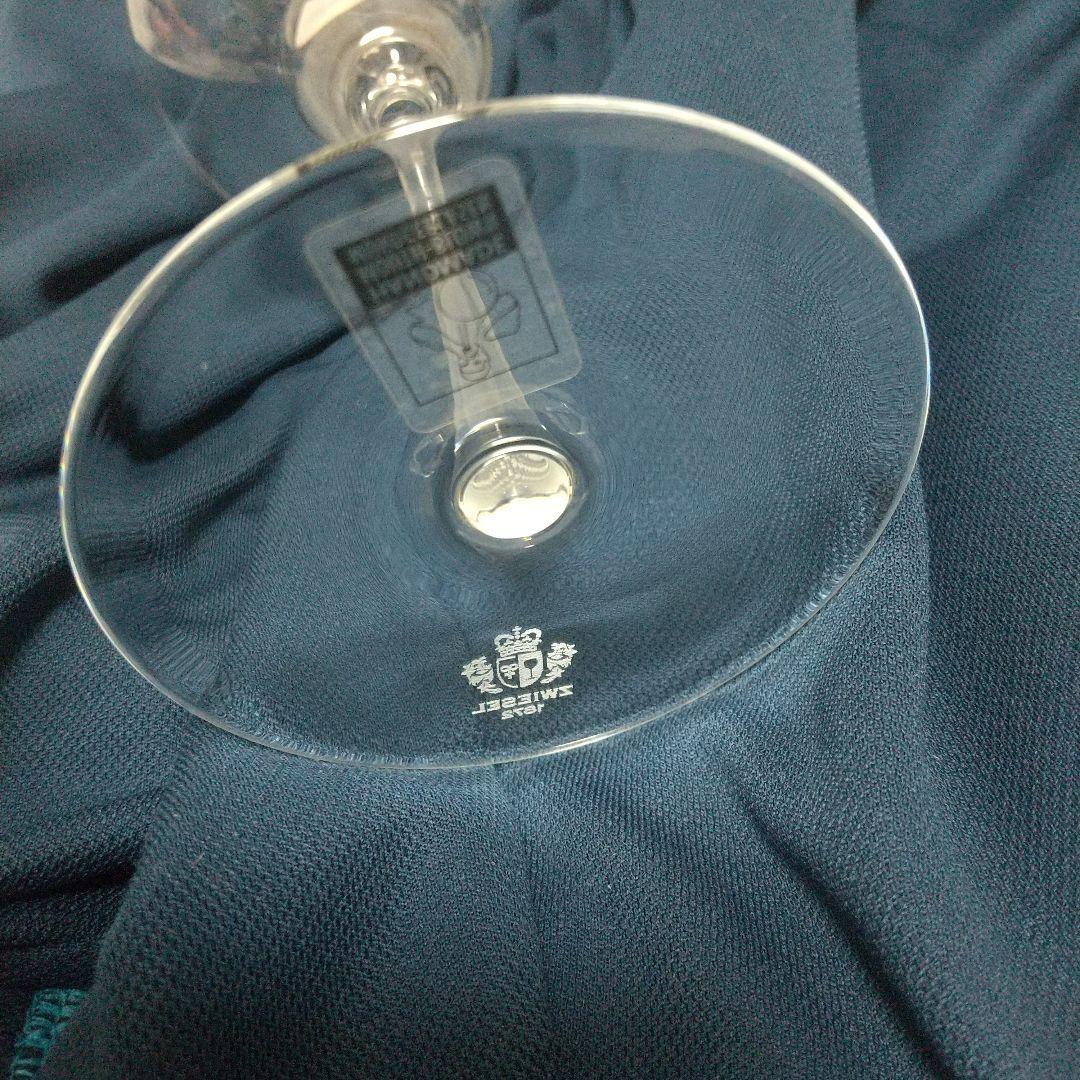 極薄＆中に球体！ZWIESEL “エアセンス” 未使用 シール付 旧ロゴ