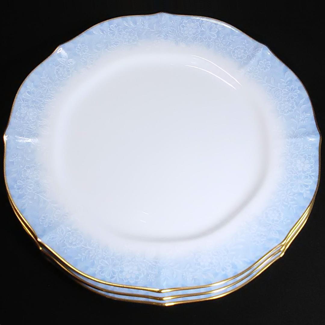 ノリタケ ダイヤモンドコレクション フラワーインドリーム ディナー皿 3枚 ノリタケ ダイヤモンドコレクション フラワーインドリーム トリオ