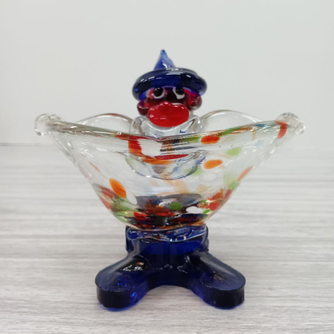 ♢60 ベネチアンガラス ピエロ ヴェネチアンガラス 小物入れ