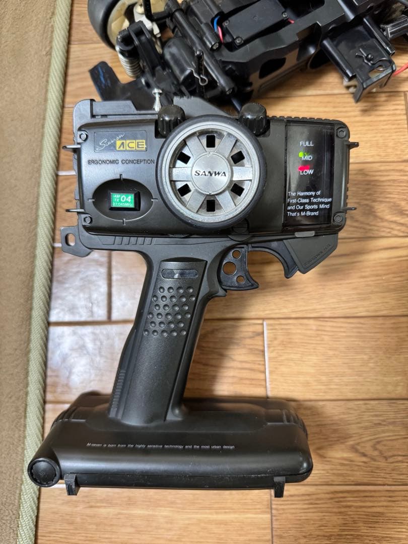 ラジコン NISSAN IMPAL レトロ SANWA seven ace - メルカリ