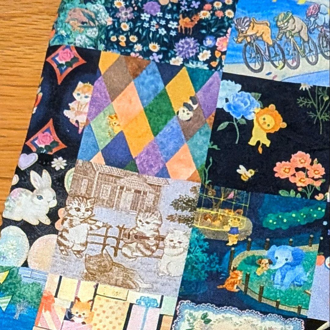 新作☆ふわふわガーゼハンカチ⭐️ユキエモン☆アニバーサリーパッチ