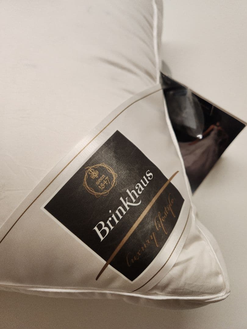 Brinkhaus ダウン/フェザー ピロー（イヴ ドローム購入） 【新品