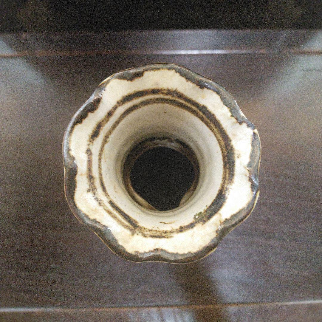 NO254 佐藤敏 京焼き 絵付け花瓶 - メルカリ