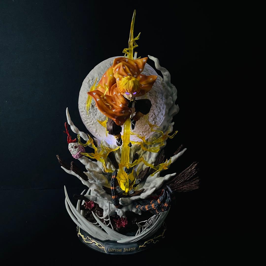 鬼滅の刃【我妻善逸 雷の呼吸 壱ノ型・霹靂一閃 六連】ジオラマ