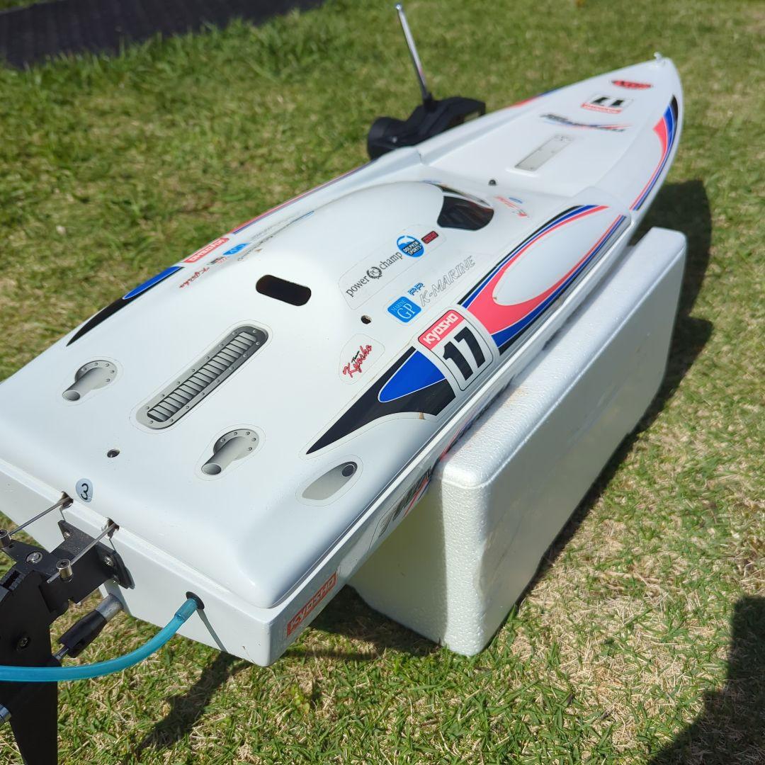 美品 京商 KYOSHO TWIN STORM 800 船舶 ラジコン 廃番 - メルカリ