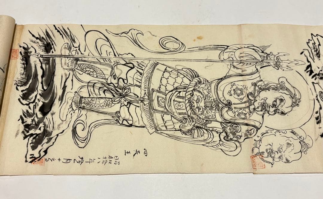 古仏像参考集」昭和18年写 10図1巻|仏教美術 佛像