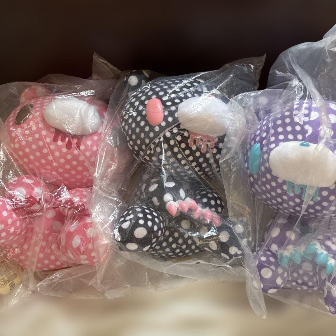 チャックスGP #556 グルーミー ドットブラックドットピンク ドット