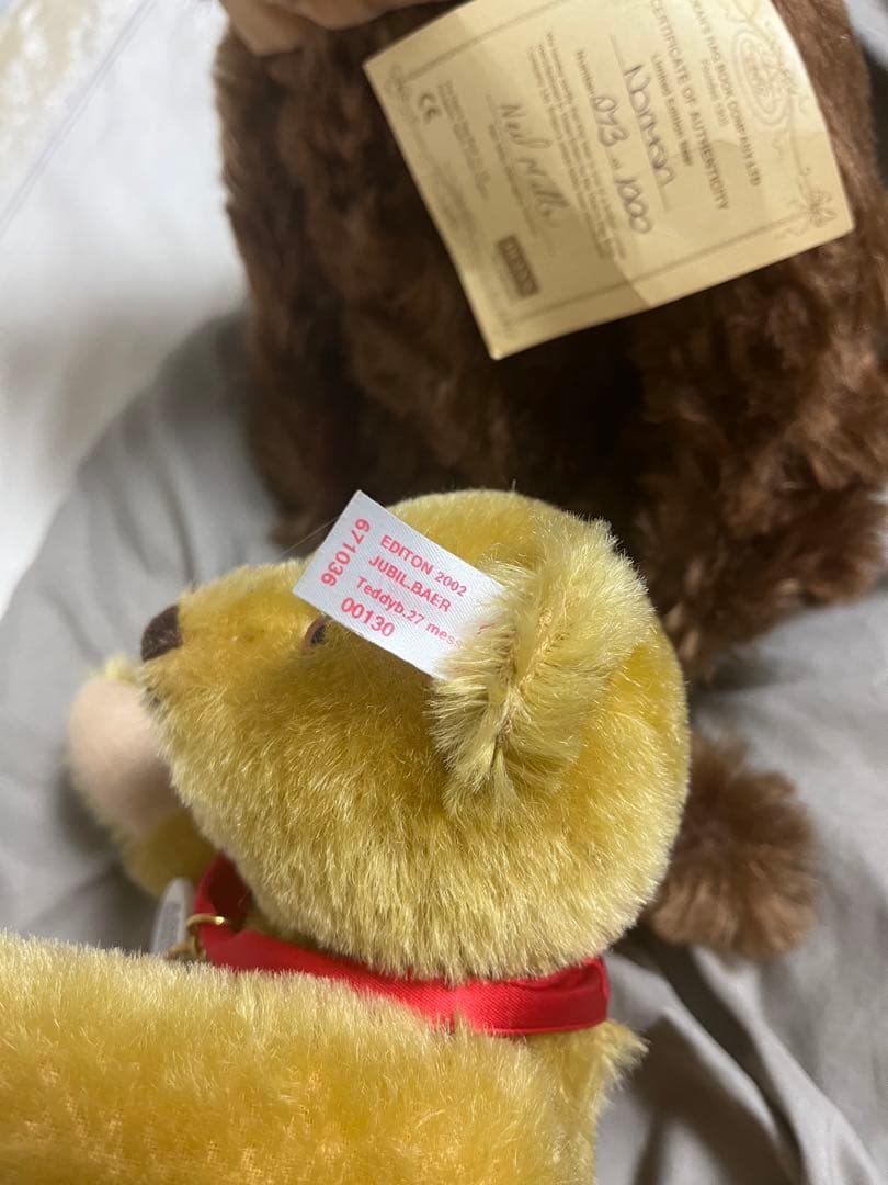 レア シュタイフ(Steiff) テディベア 限定品 2002年 NO130 - メルカリ