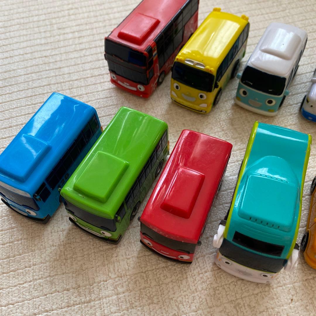 タヨ TAYO コントロールパーキングタワー ミニカー10台 セット 韓国