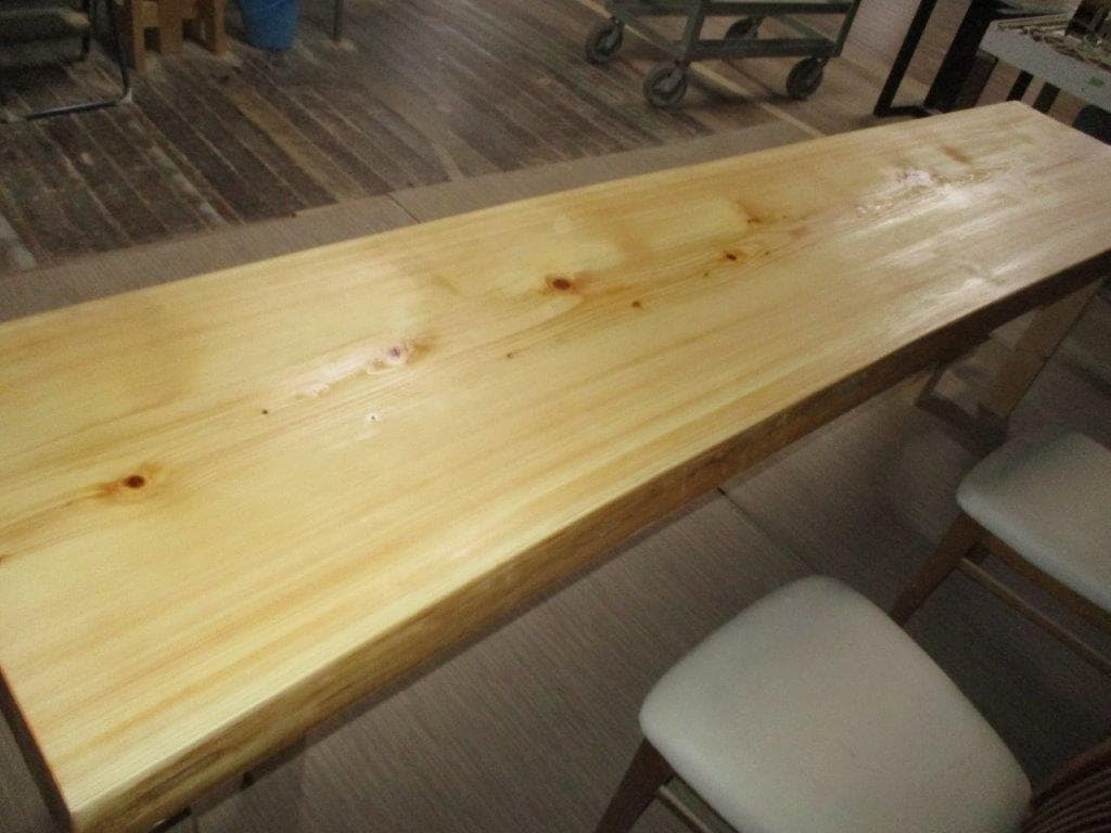 Z-076□檜ヒノキテーブルローテーブルダイニングカウンター一枚板