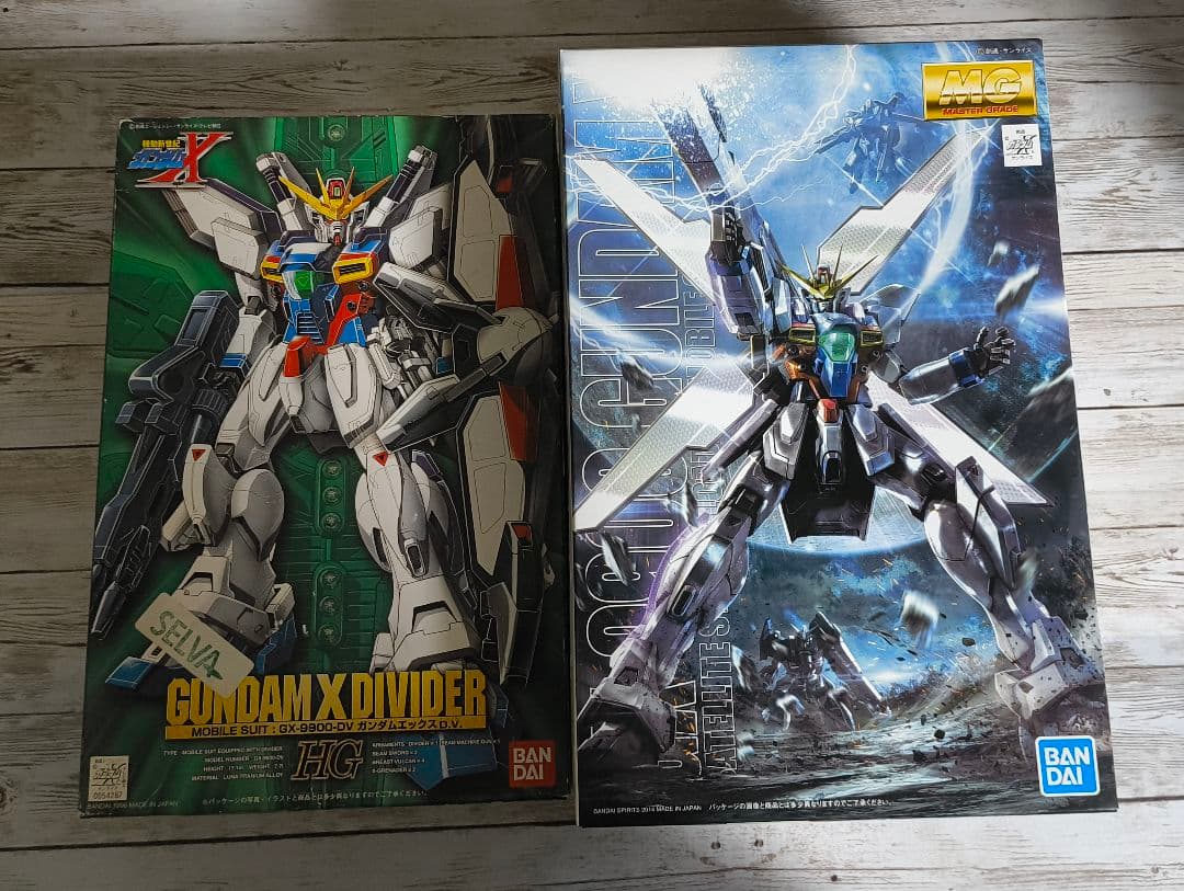 未開封]MG ガンダムX ＋[ジャンク]旧キット ディバイダー - メルカリ