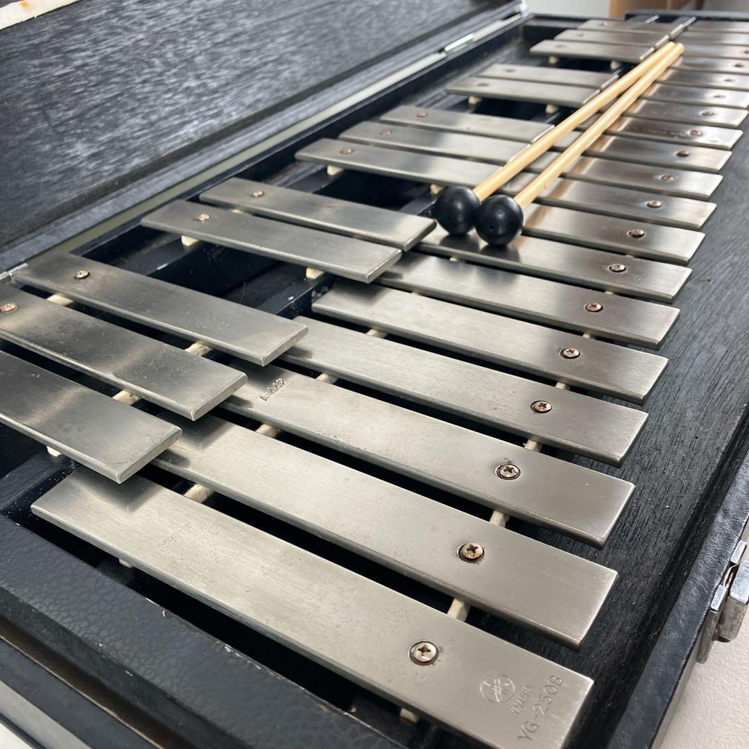 YAMAHA YG-250B グロッケンシュピール 鉄琴 A=442 ハード - メルカリ