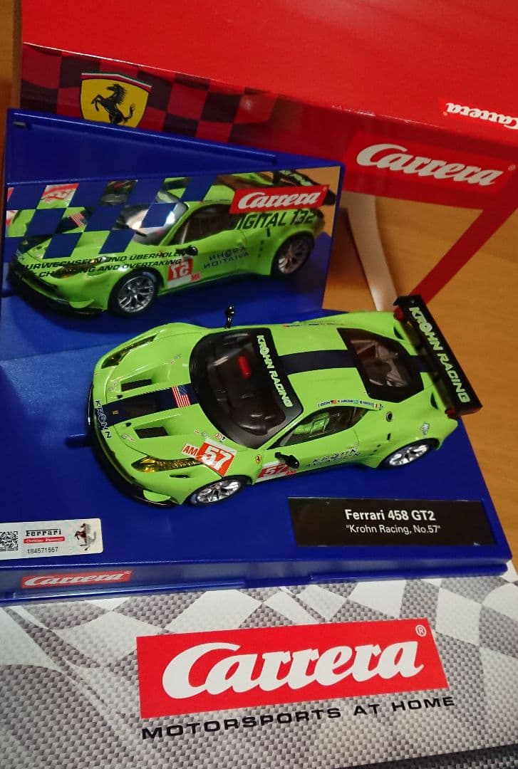 カレラ1/32フェラーリ458イタリアGT2 KROHN RACING 未使用品 - メルカリ