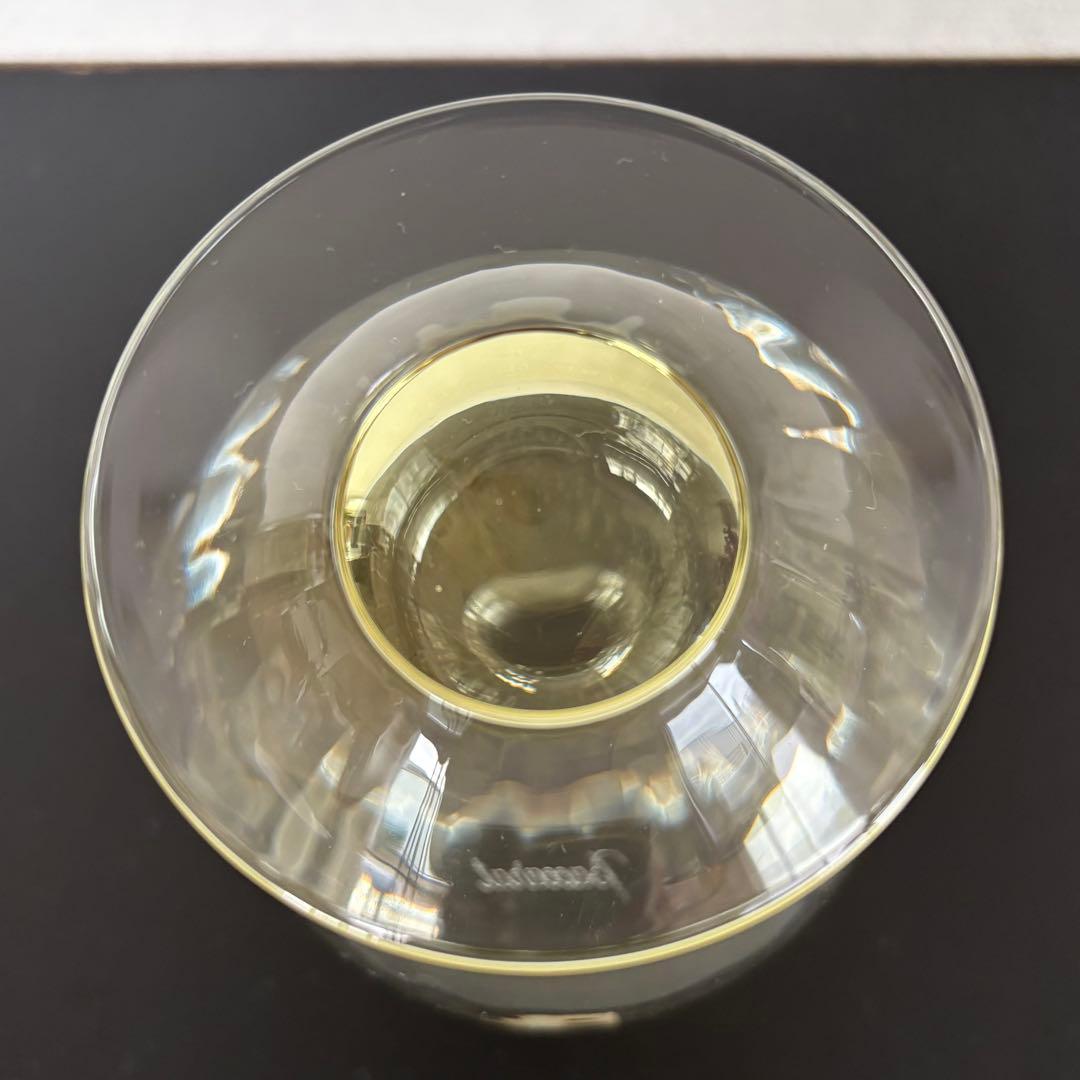 新品未使用】Baccarat バカラ アクアレーユ 一輪挿し イエロー 希少