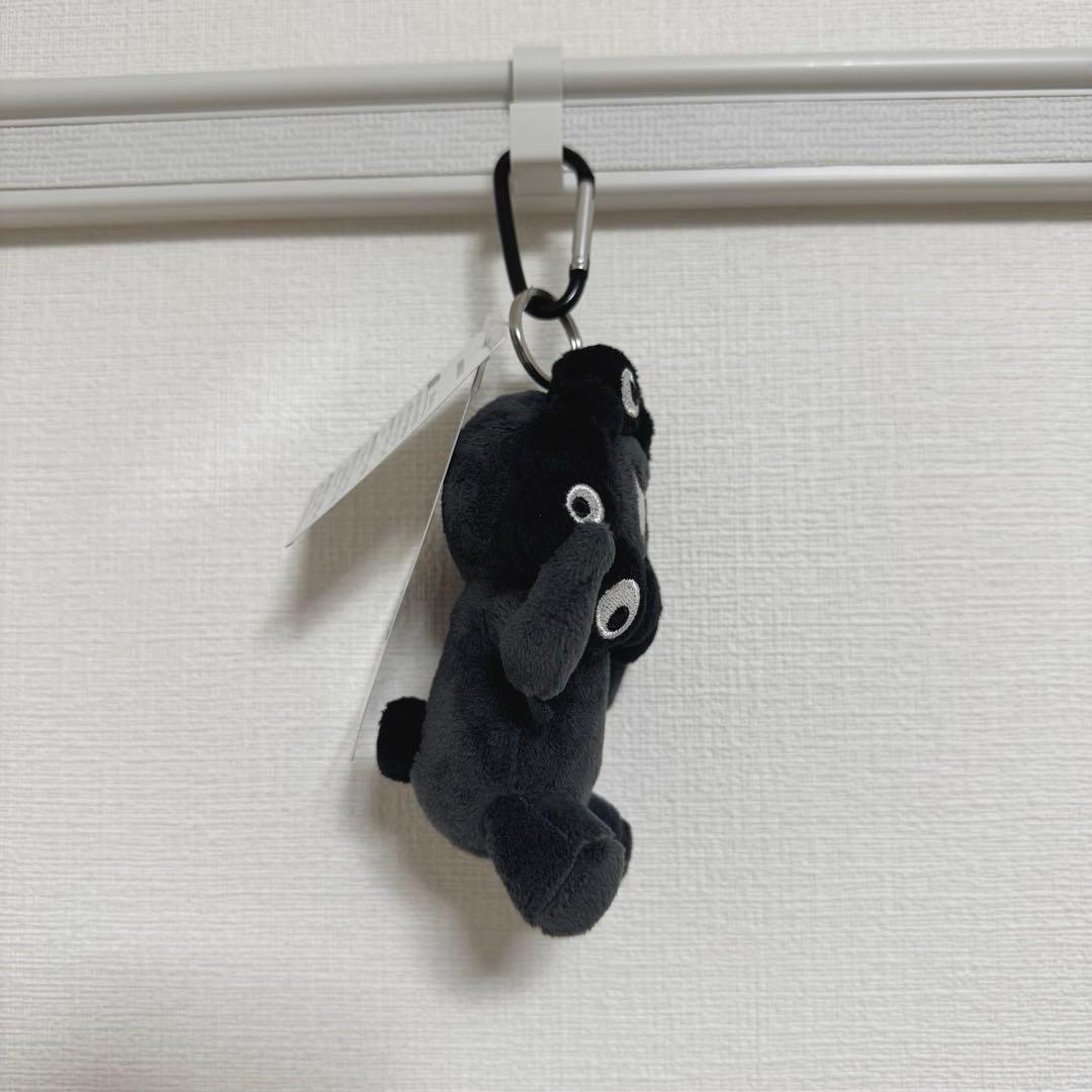 期間限定値下げ】黒ミャクミャクカラビナ付きぬいぐるみ 万博限定