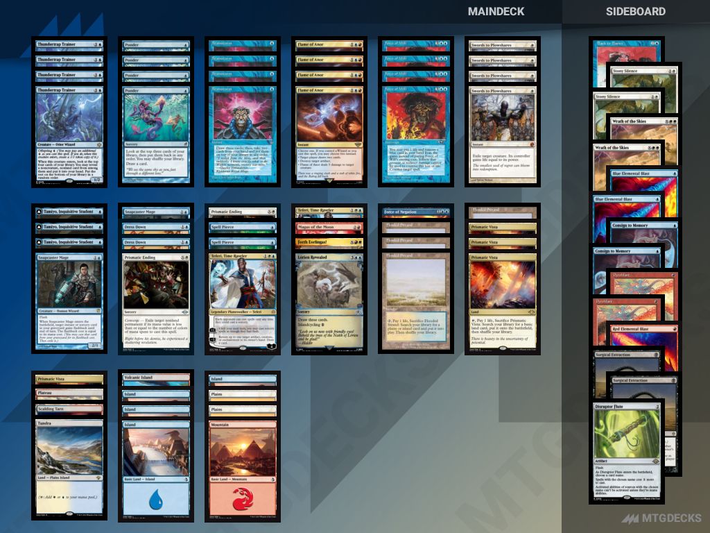 Legacy Jeskai Control deck by CalS34 • MTG DECKS