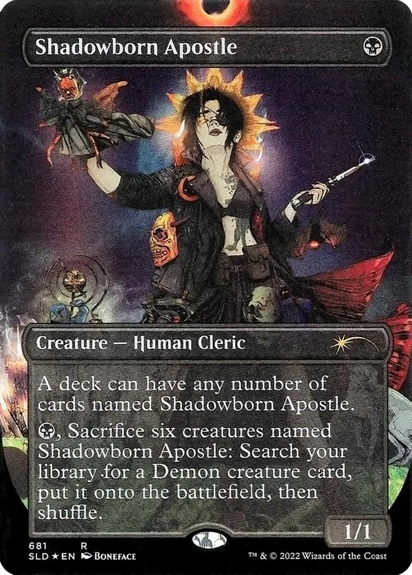 Shadowborn Apostle (681) • Secret Lair Series (SLD) #681