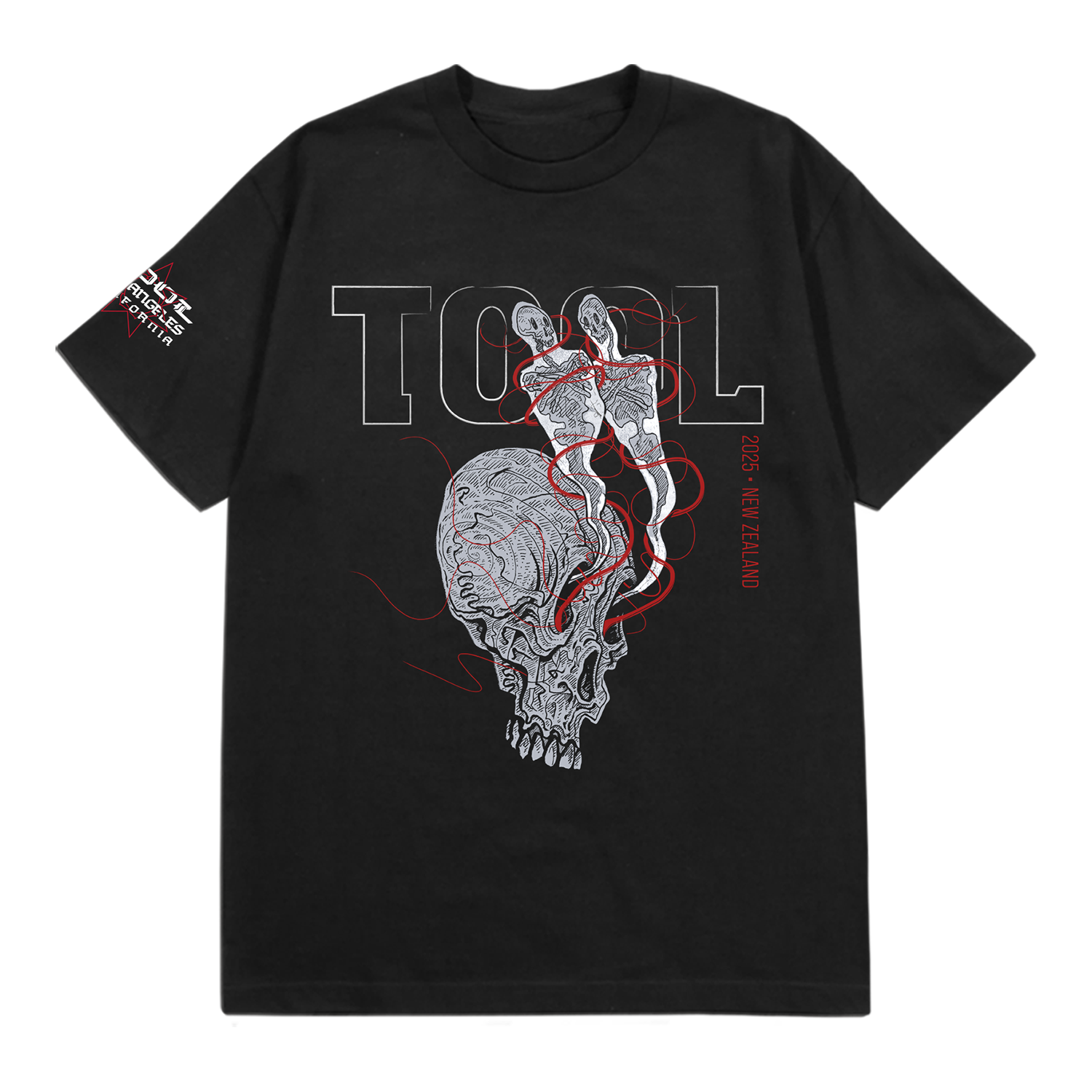 Tool - 2025 New Zealand Tour Event T-Shirt | Tool Band Store