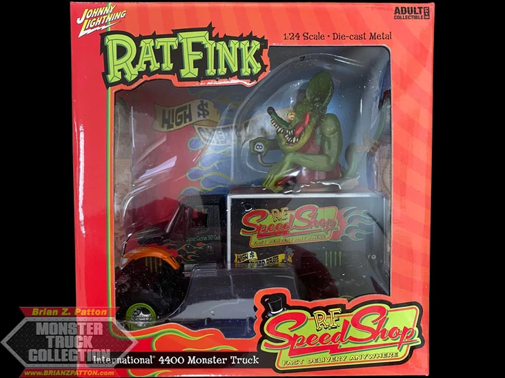 Johnny Lightning Rat Fink モンスタートラック Rat Fink Speed Shop