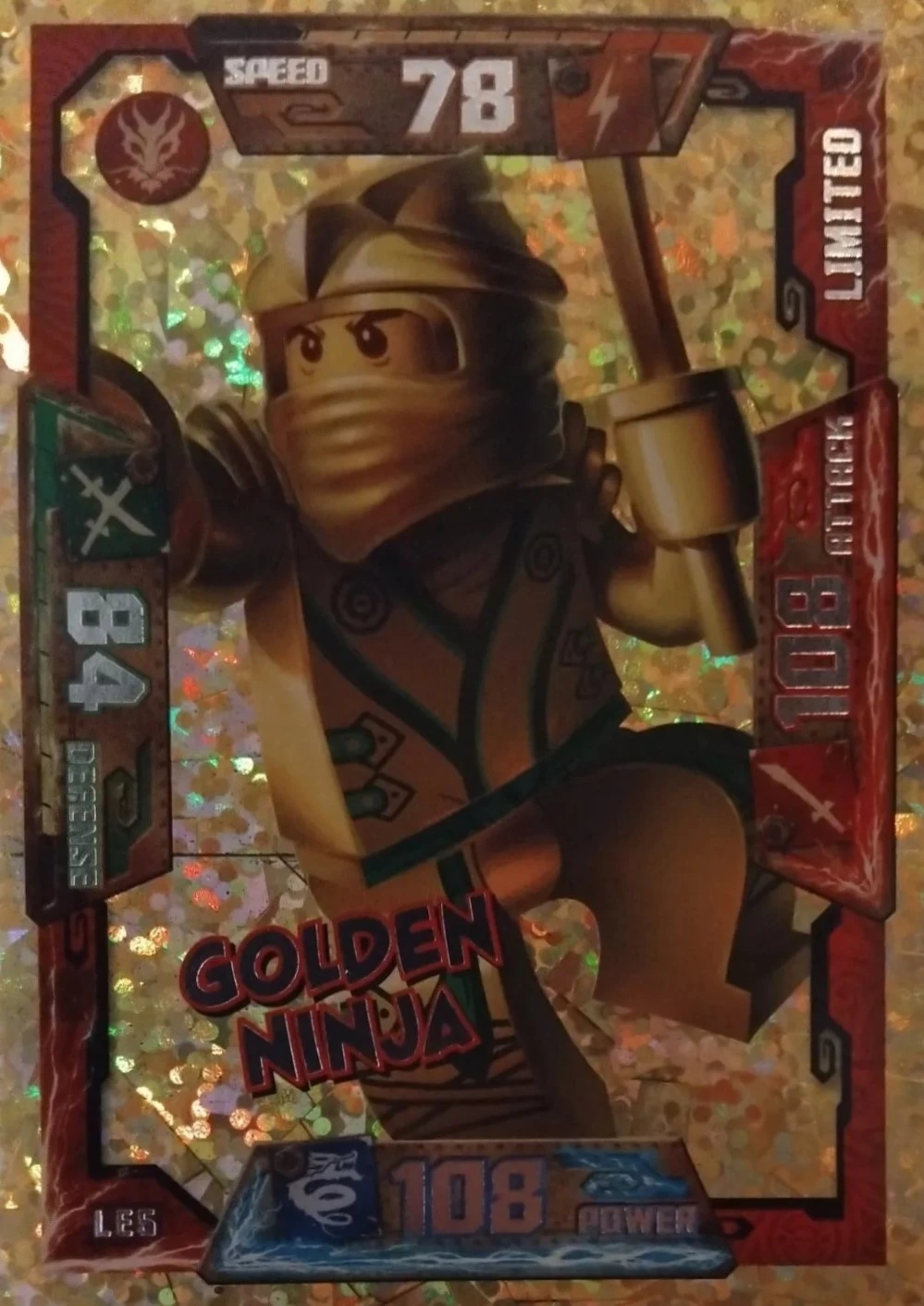 Card LE5 - Golden Ninja (TCG S1) | Ninjago Wiki | Fandom