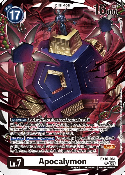 Apocalymon (EX10-061) | DigimonCardGame Wiki | Fandom