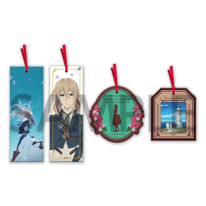 2133 Violet Evergarden the Movie Premium Clear Bookmark Set | KA