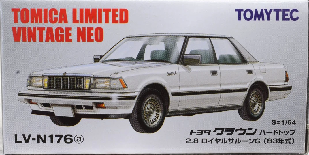 LV-N176a Toyota Crown Hardtop 2.8 Royal Saloon G (83) | Tomica