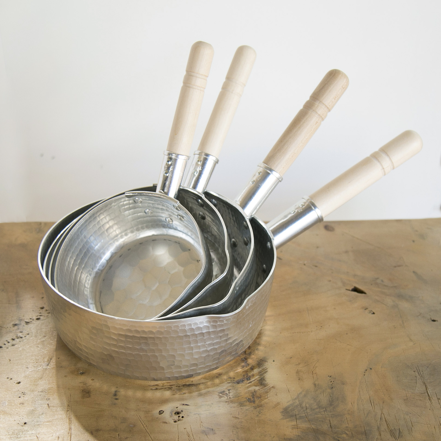 中村銅器製作所/アルミ特製行平鍋 21cm -軽く丈夫で扱いやすい、アルミ