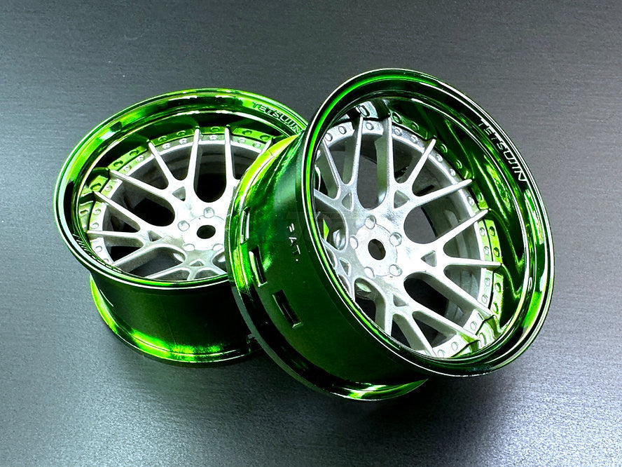 Lycoris (Silver - Green Lip) RIM02 Super-Rim Set (Adjustable